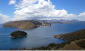 El lago Titicaca